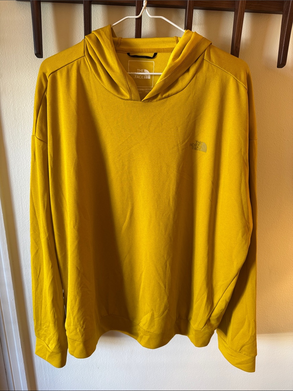 The North Face Women’s Yellow Hoodie Long-Sleeve Shirt